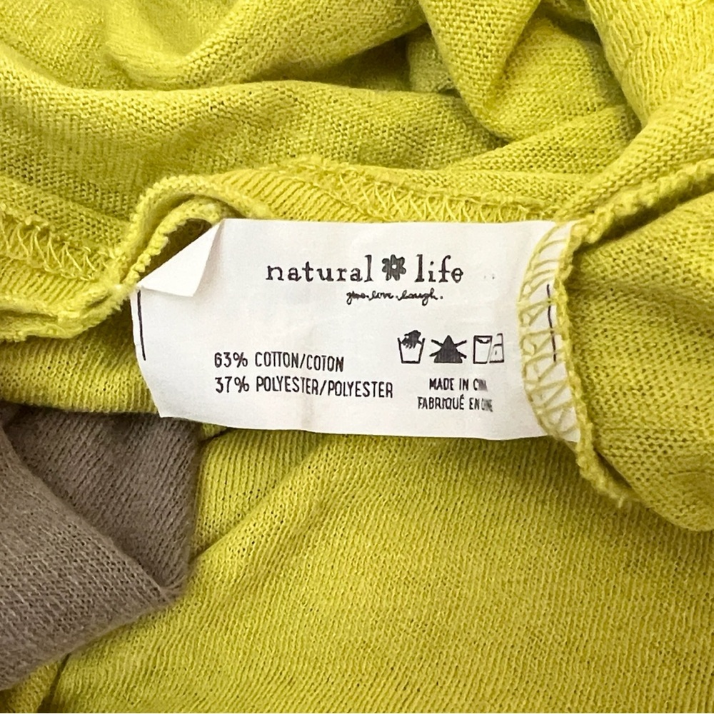 Natural Life Floral Embroidered Long Sleeve Raglan Top - Picture 5 of 5